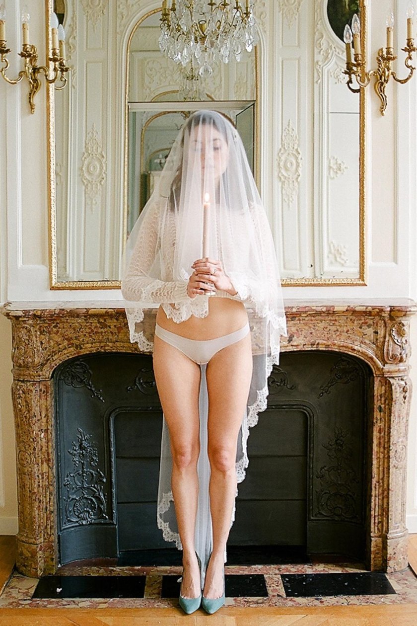 Wedding linen for the bride