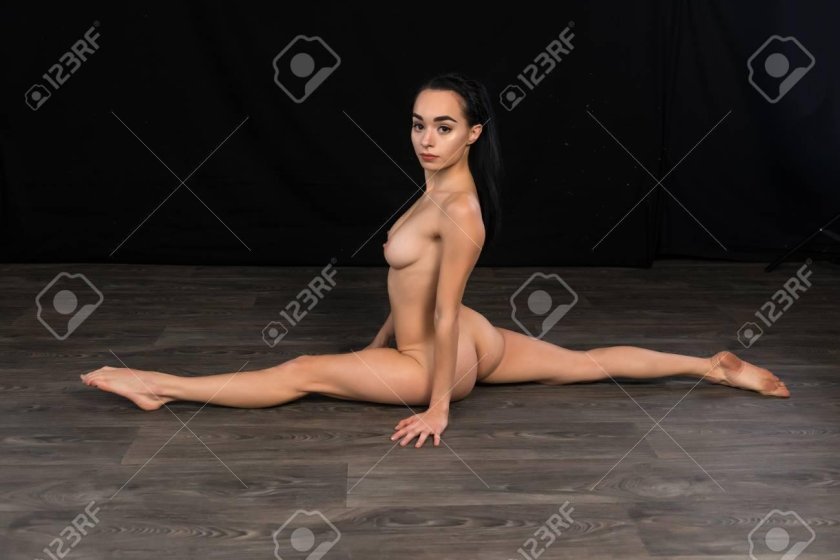 Naked ballerina
