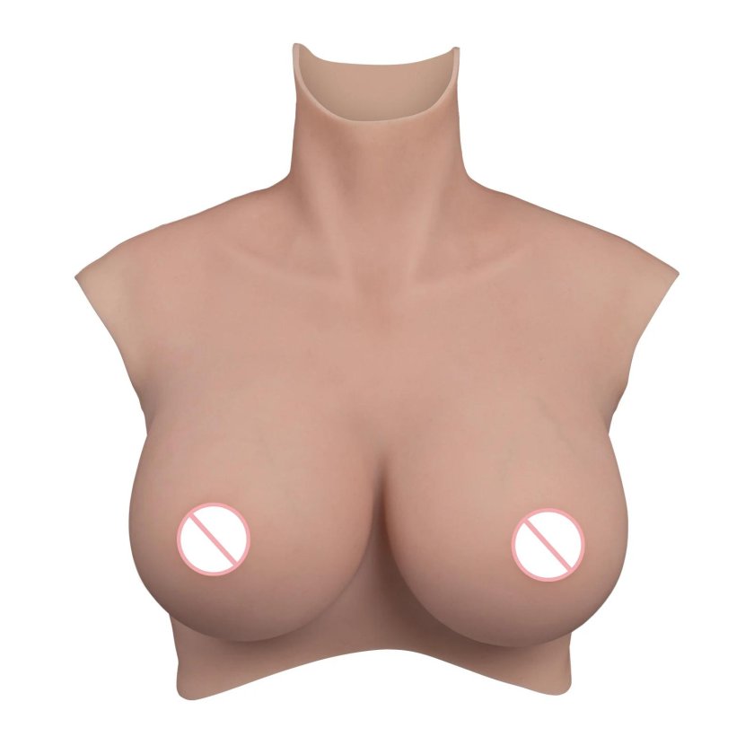 Silicone form for breast koomiho