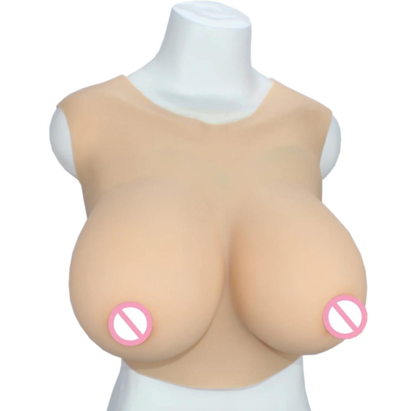 Silicone chest imitator