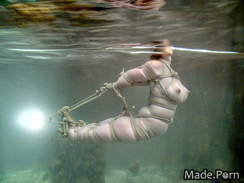 Underwater photo shoot